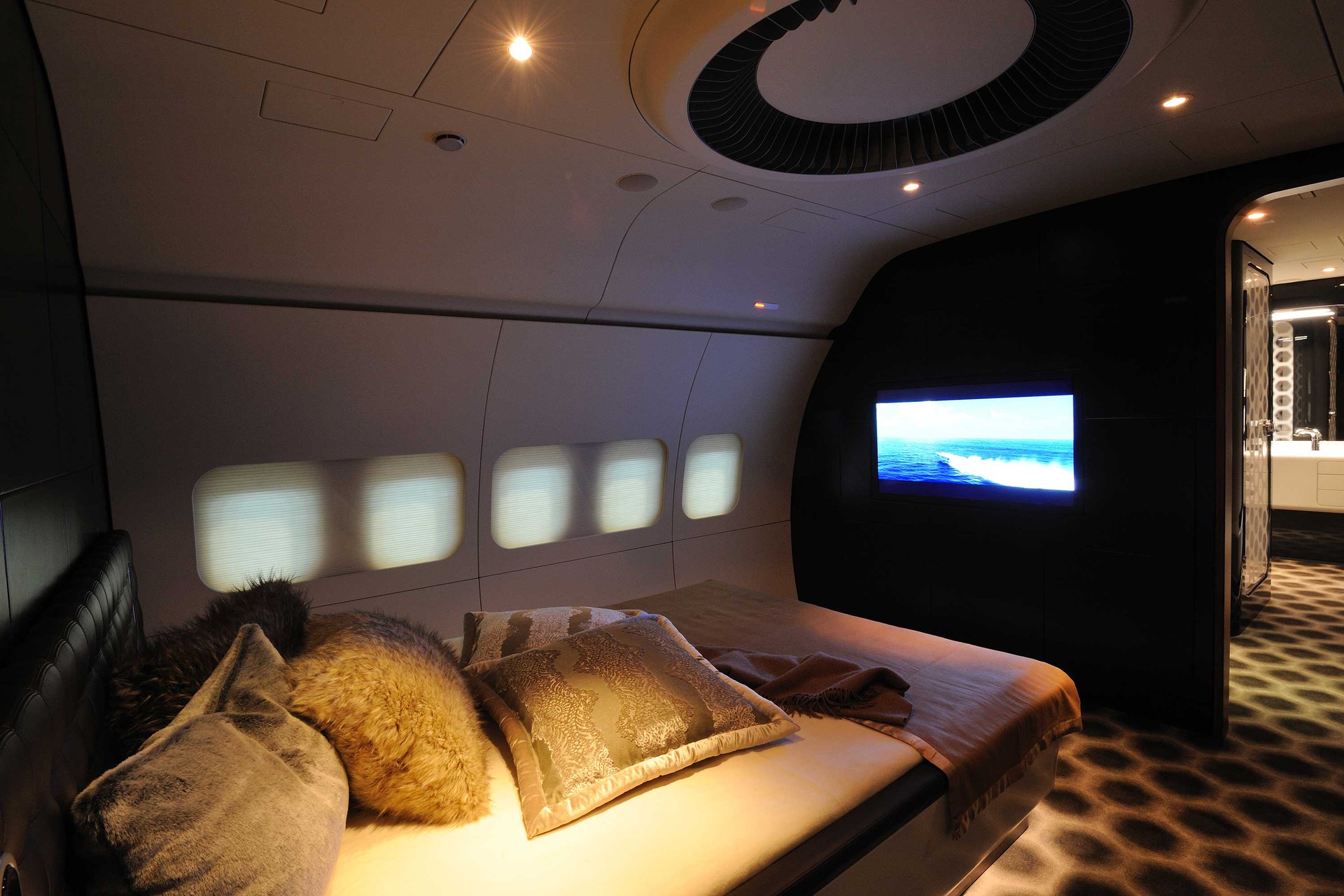 cabina Boeing Business Jet 2